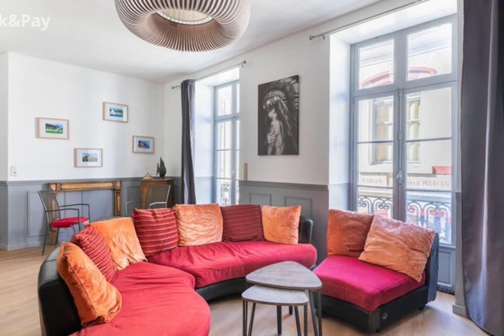 Cauquilha Spacieux Appartement Bourgeois En Centre Ville Béziers Zewnętrze zdjęcie
