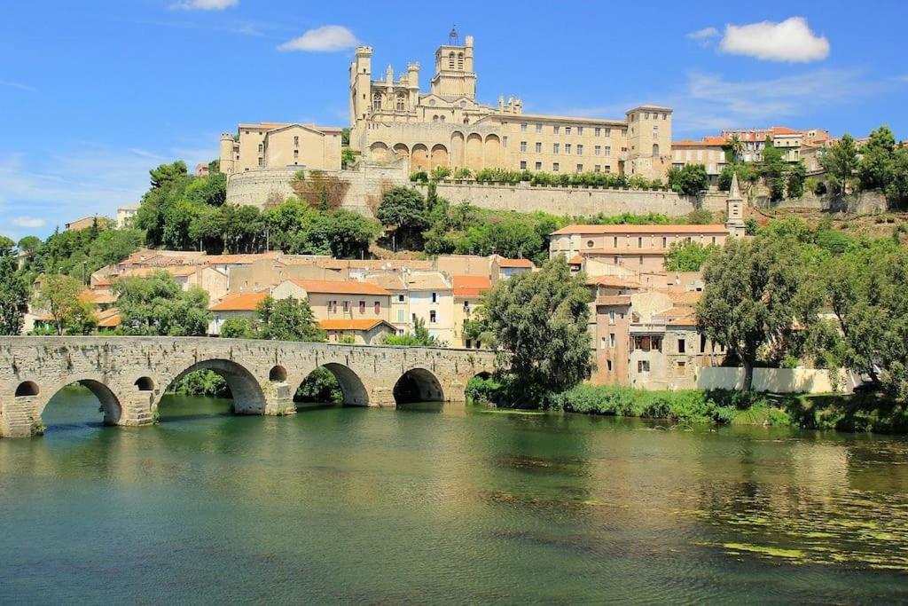 Cauquilha Spacieux Appartement Bourgeois En Centre Ville Béziers Zewnętrze zdjęcie